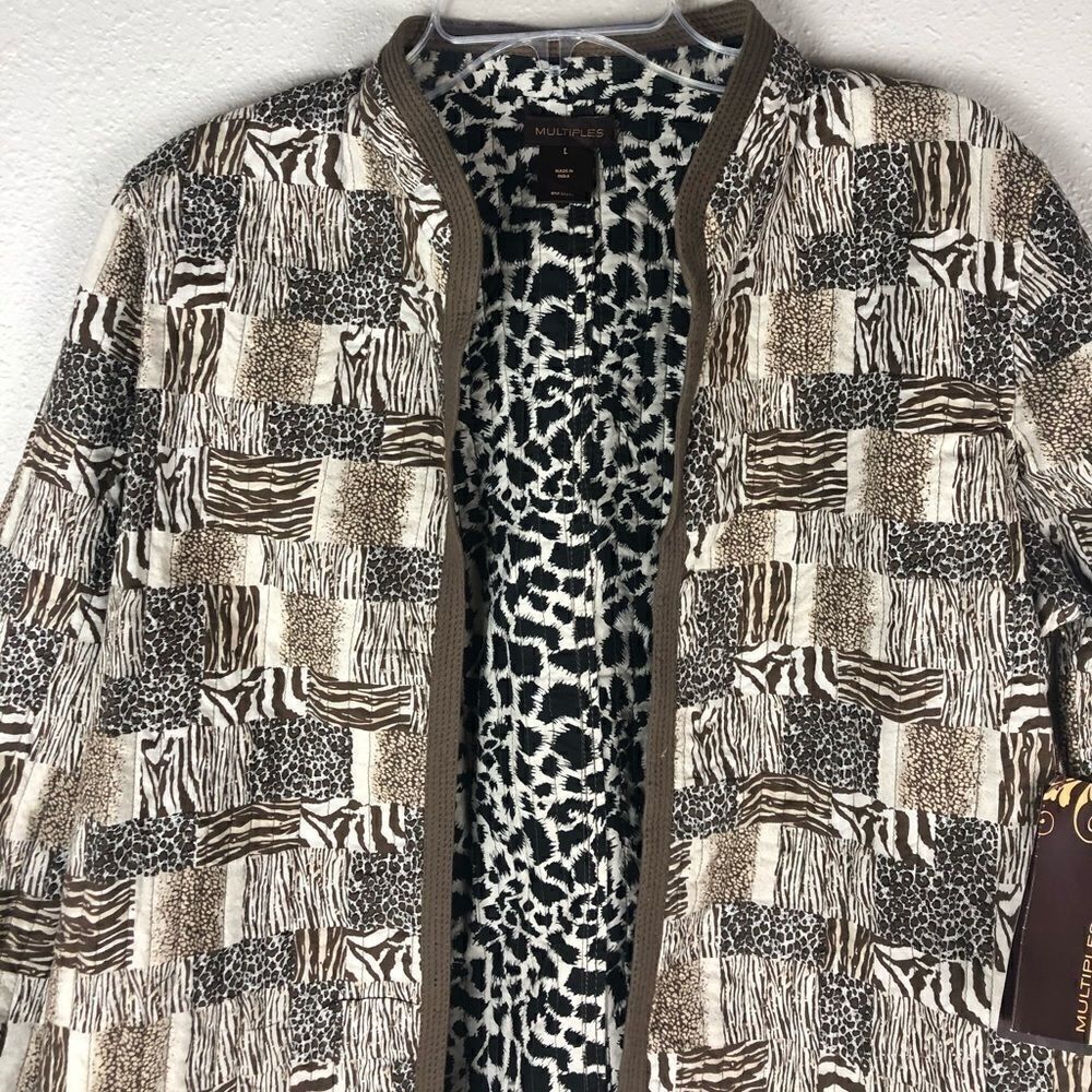 NWT Multiples Casual Jacket Size Large